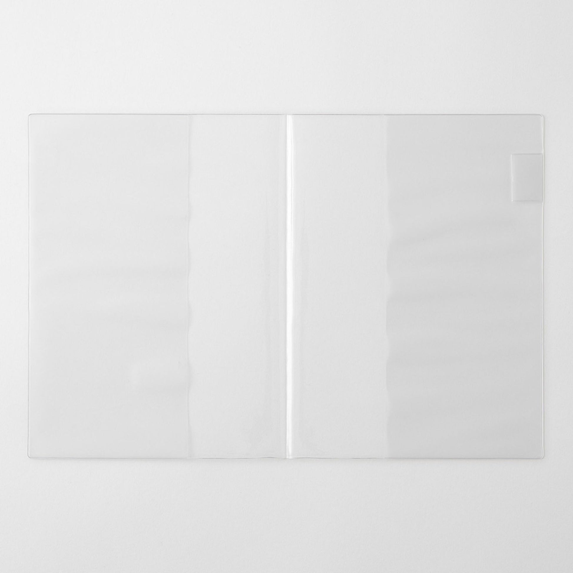 MD Product clear PVC notebook cover for A5 Codex 1 Day 1 Page notebook with pen holder