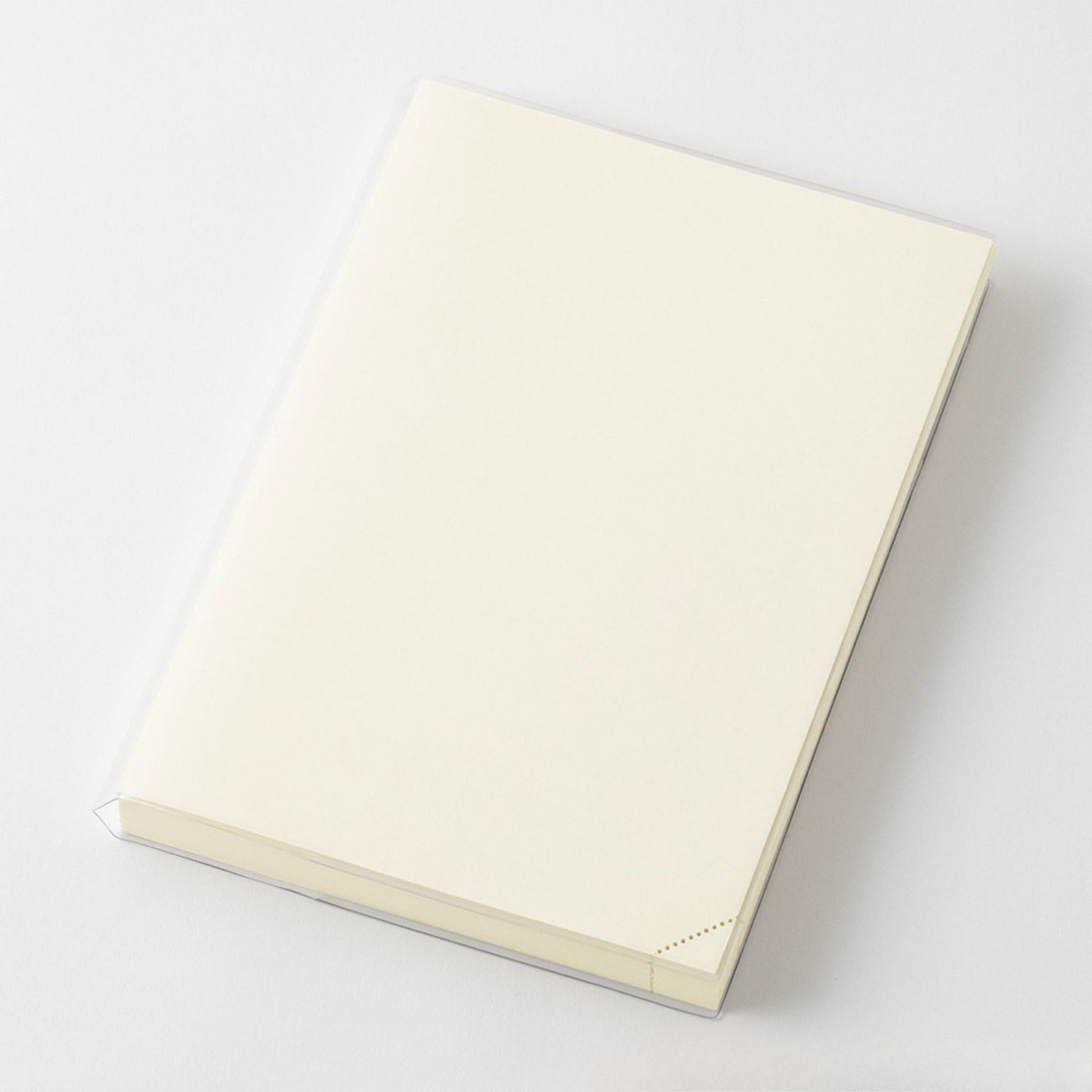 MD Product clear PVC notebook cover for A5 Codex 1 Day 1 Page notebook with pen holder