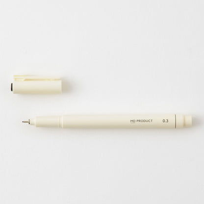 MD Drawing Pen with 0.3mm tip and black pigment ink
