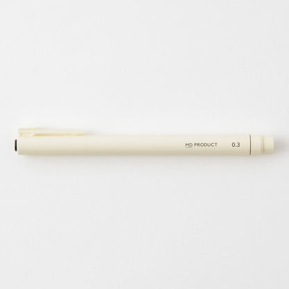 MD Drawing Pen with 0.3mm tip and black pigment ink
