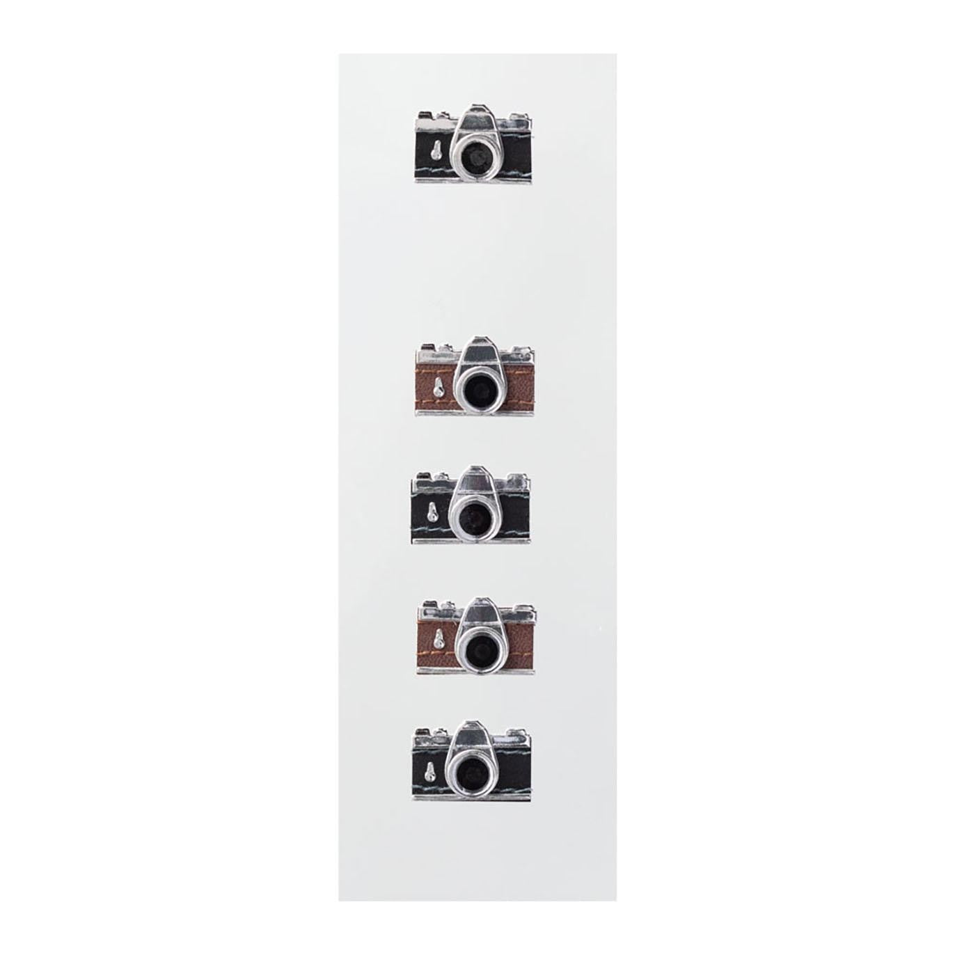 Midori Paper Craft Museum Stickers – Vintage Cameras layered paper sticker sheet