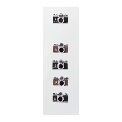 Midori Paper Craft Museum Stickers – Vintage Cameras layered paper sticker sheet