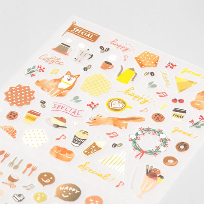 Midori Planner Stickers – Colour Series | Brown