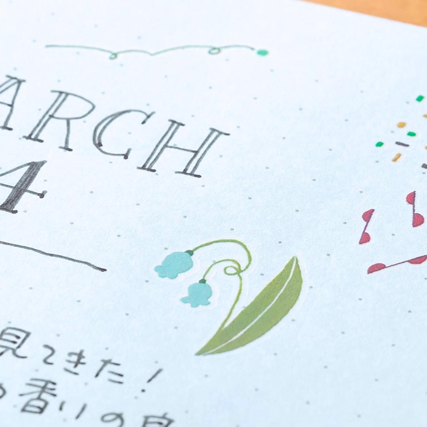 Midori Transfer Stickers – Scandinavian Style Flowers