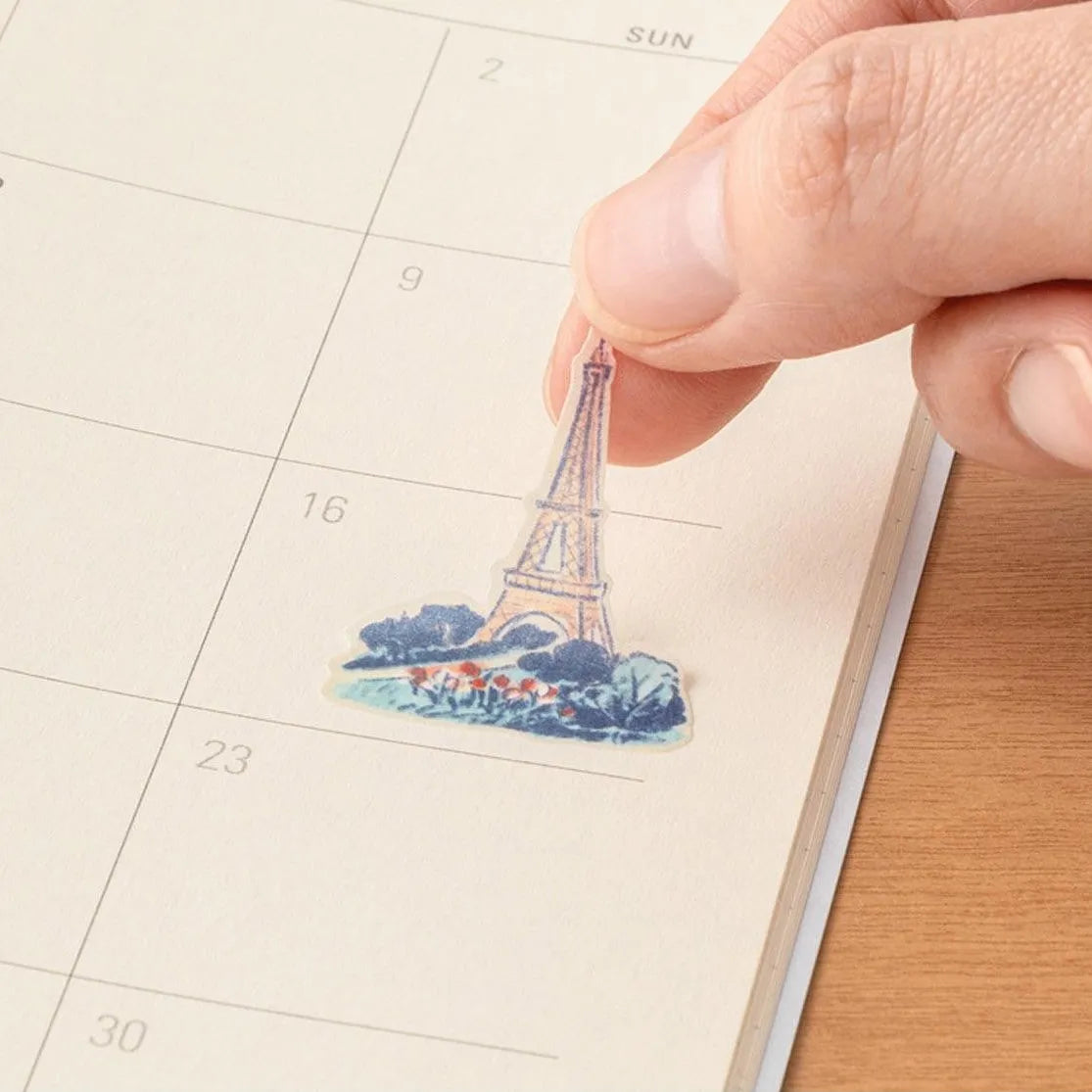 Midori Travel Stickers – French Motifs