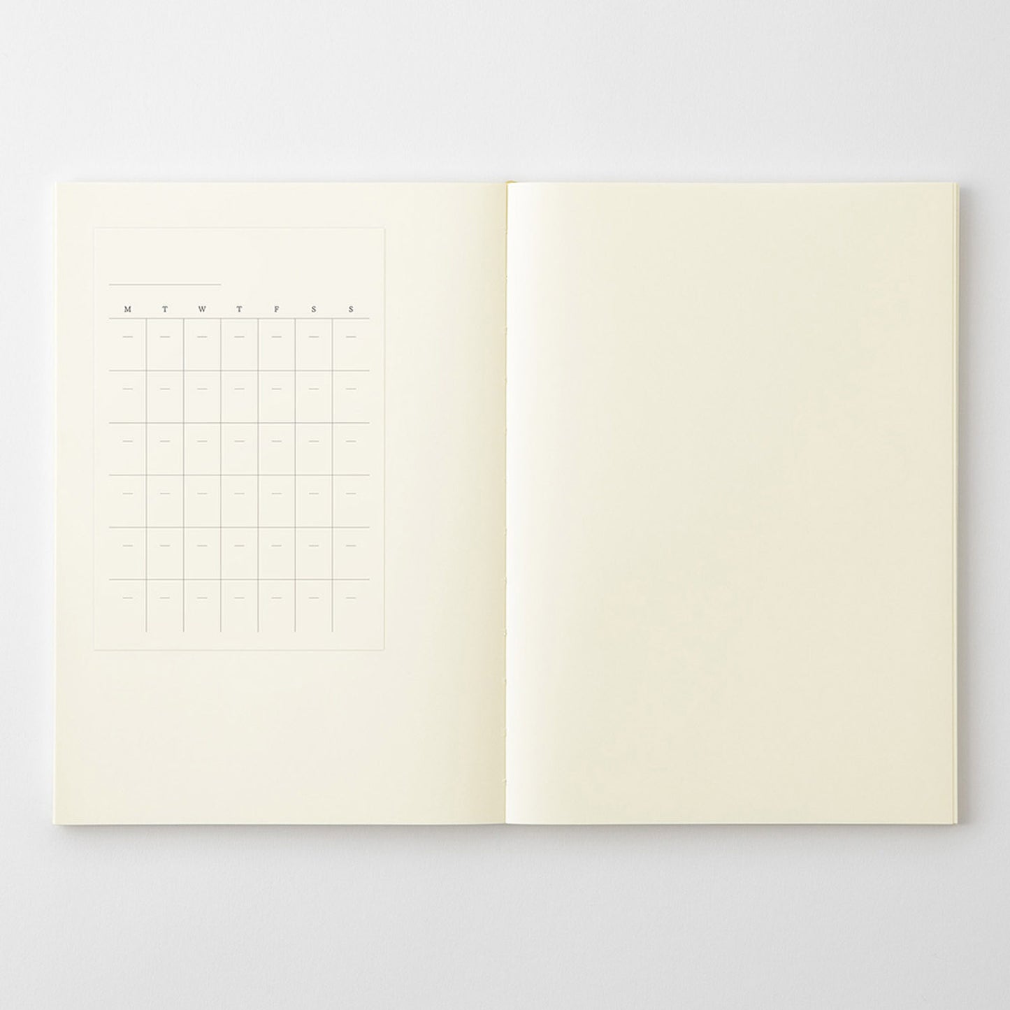 MD Product Diary Sticker Undated monthly planner adhesive sheets for MD notebooks and journals