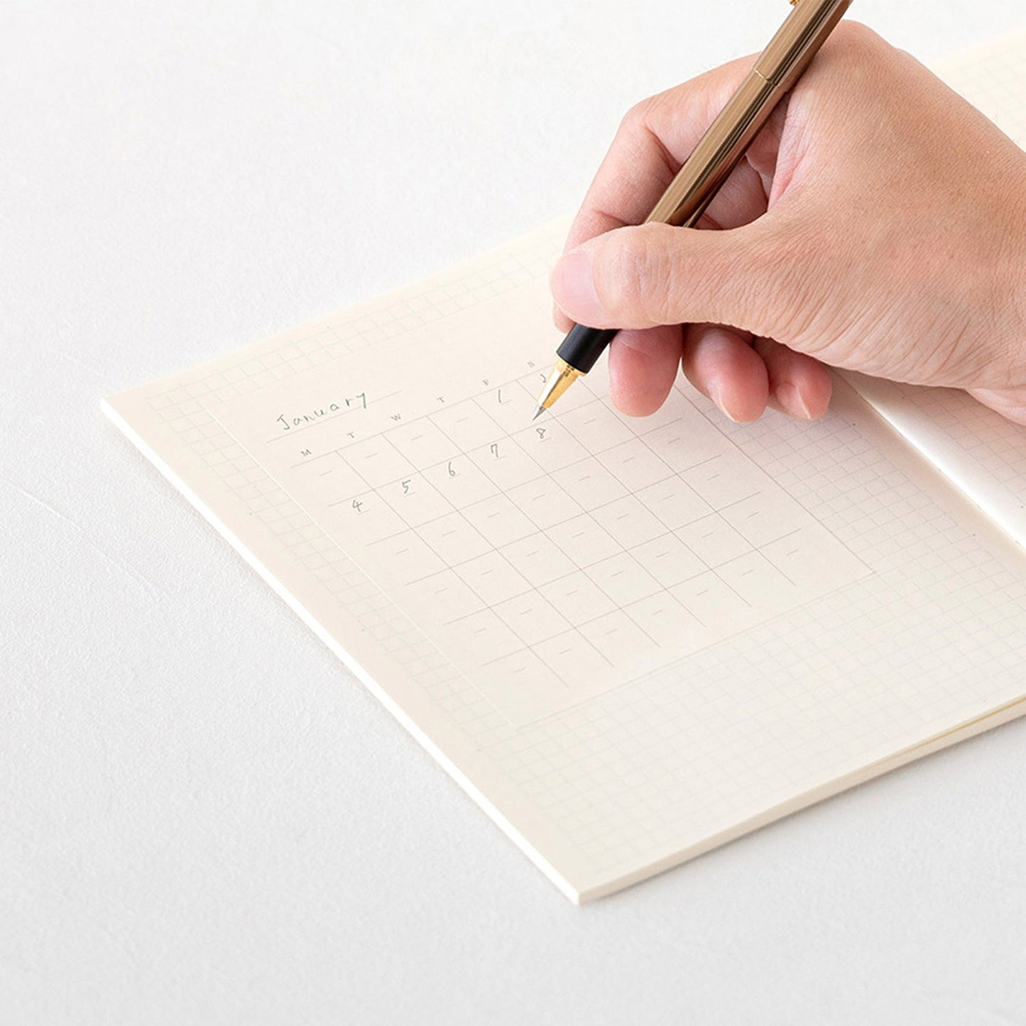 MD Product Diary Sticker Undated monthly planner adhesive sheets for MD notebooks and journals