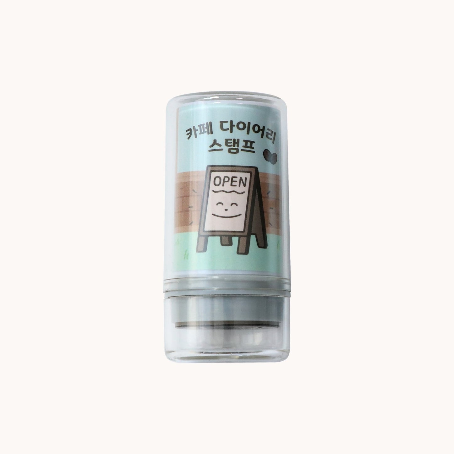 Iconic self-inking Open sign stamp for journals and planners