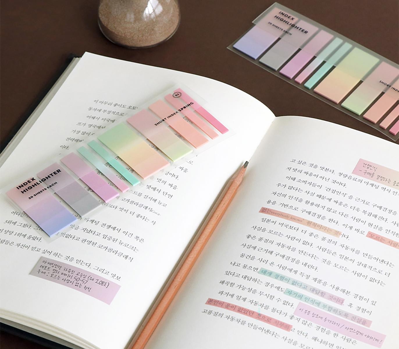 Iconic Index Highlighter Sticky Tabs – Spring / Winter