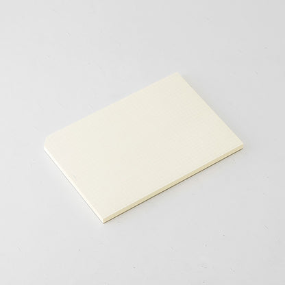 MD Product A5 grid paper pad with cream MD Paper sheets and English caption cover design