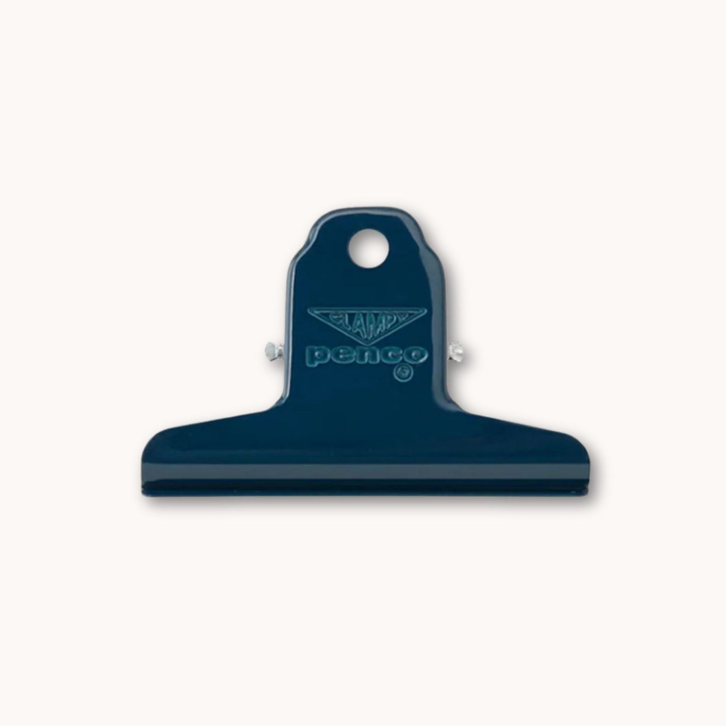 Penco red steel clip for papers and books