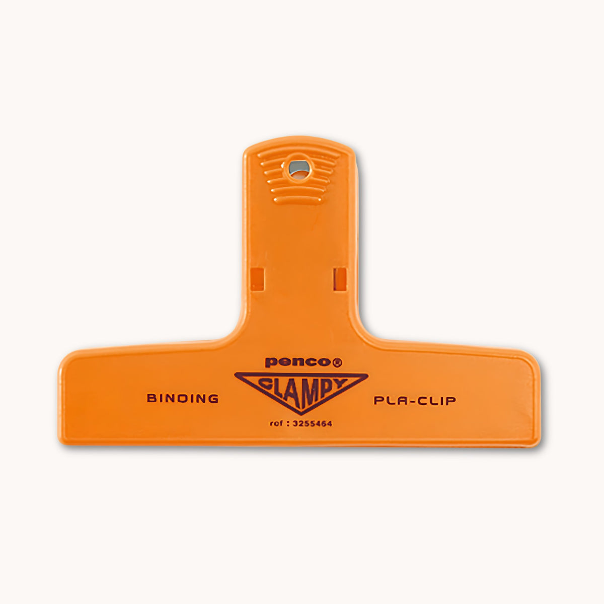 Orange Penco plastic Clampy clip