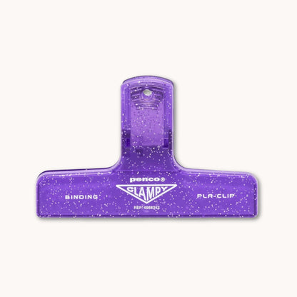 Penco Clampy Glitter Purple Clip
