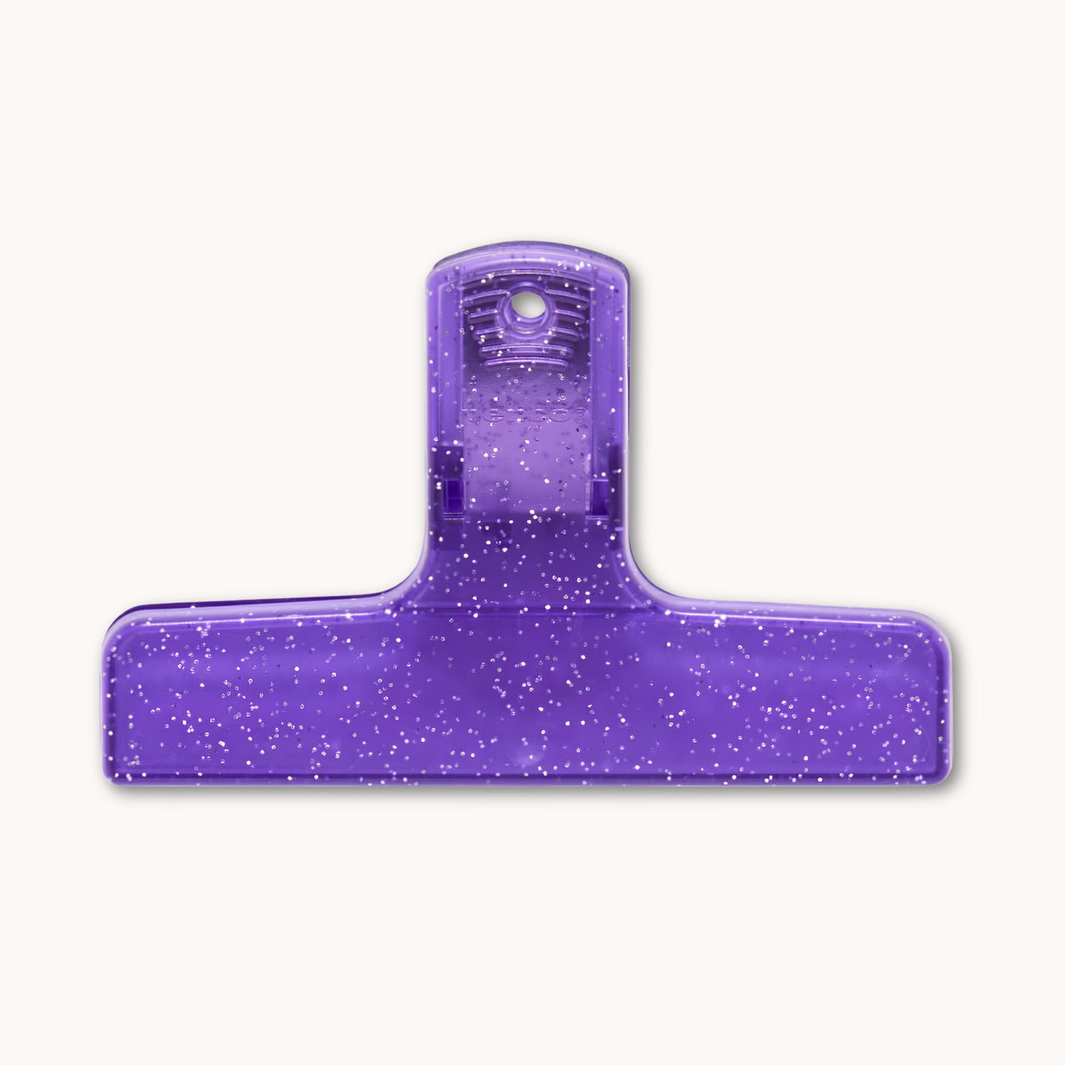 Purple glitter Penco Clampy Clip