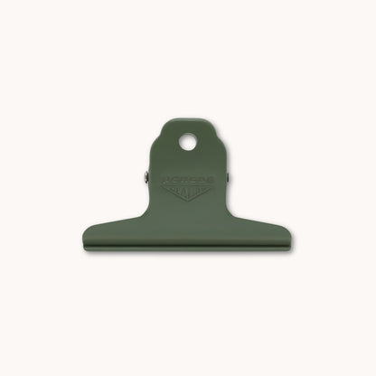 Small green Penco steel Clampy clip 