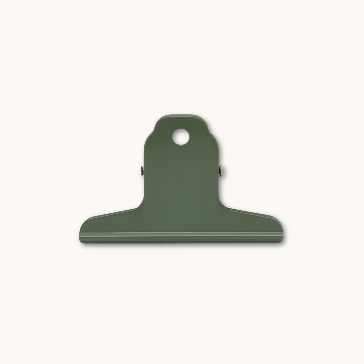 Small green Penco steel Clampy clip 