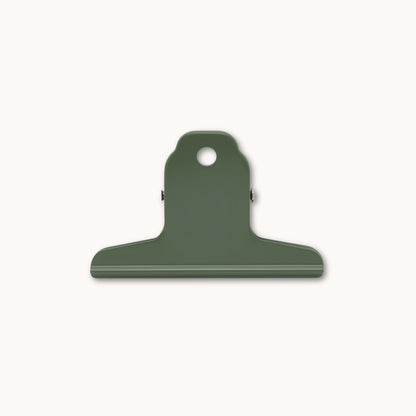 Small green Penco steel Clampy clip 