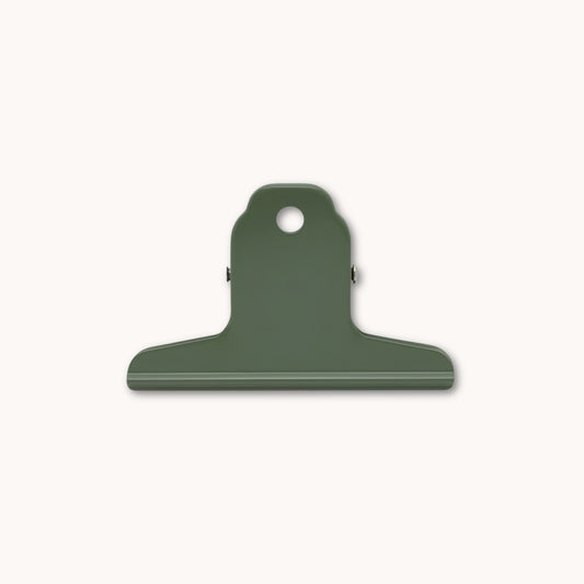 Small green Penco steel Clampy clip 