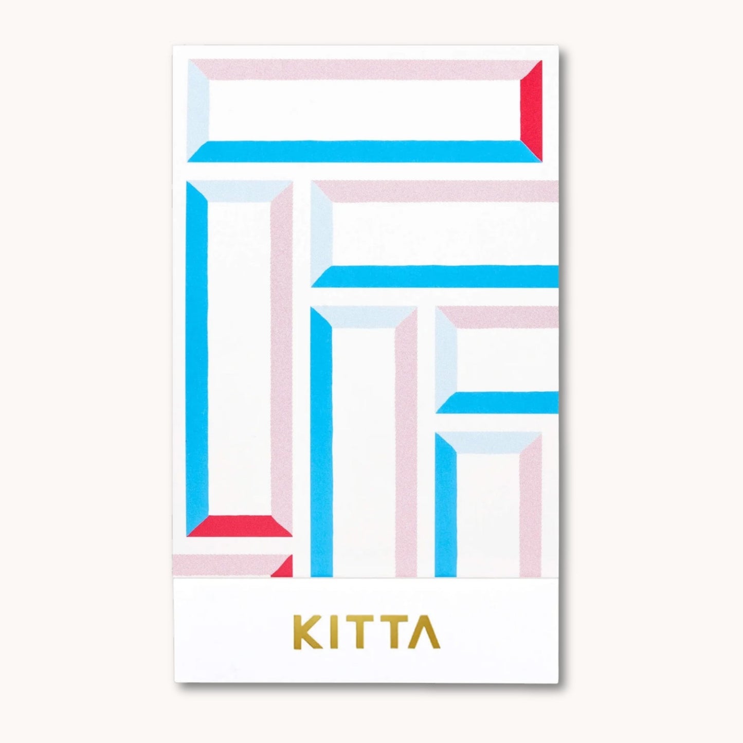 KITTA Washi Tape - Colour Frames featuring four colourful border designs