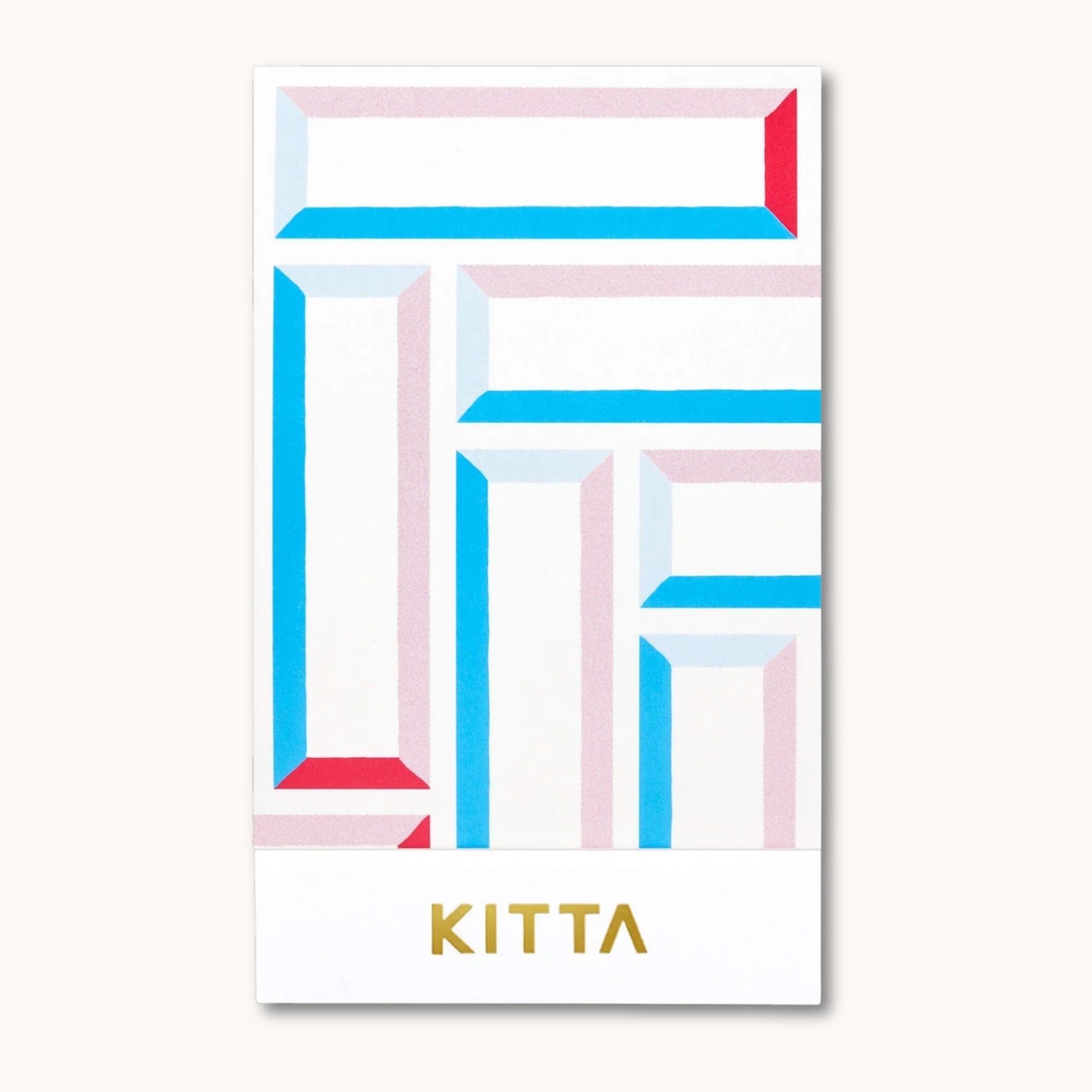 KITTA Washi Tape - Colour Frames featuring four colourful border designs
