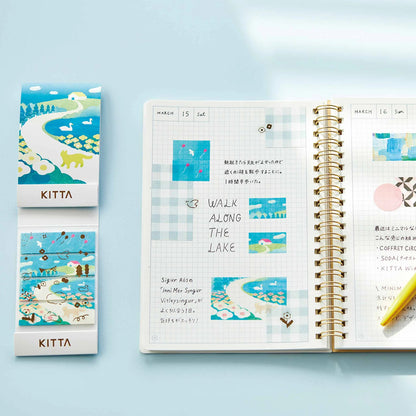KITTA Collage Washi Tape – Hill