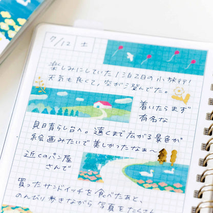 KITTA Collage Washi Tape – Hill