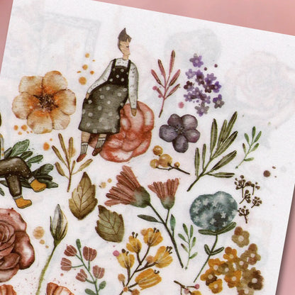 Black Milk Project Sticker Set - Bloom - 2 sheets