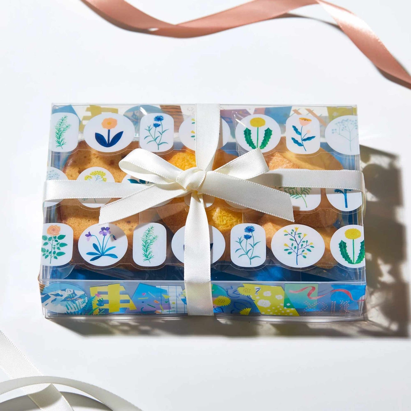 SODA PET Tape Wildflower featuring delicate wildflower illustrations on transparent PET tape
