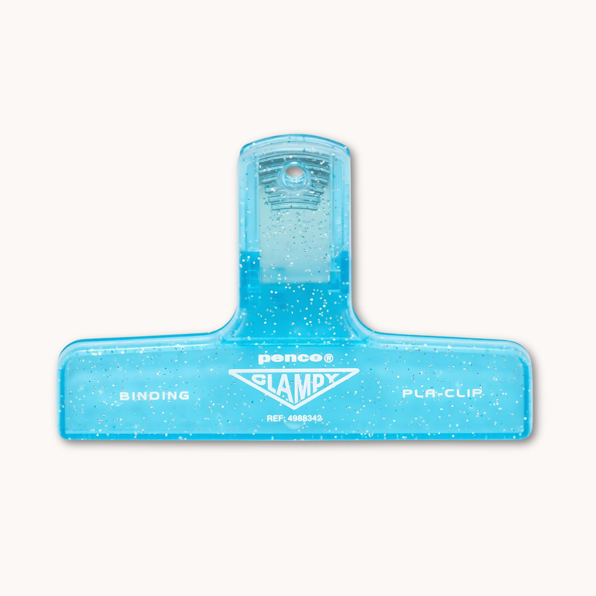 Light blue glitter Penco Clampy clip