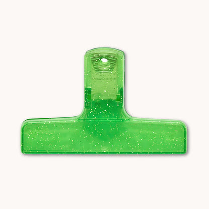 Green glitter Penco Clampy clip