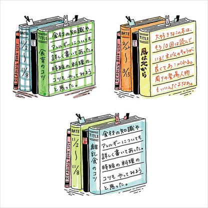 Midori Pre-Inked Paintable Stamp Pre-Inked – Book Design