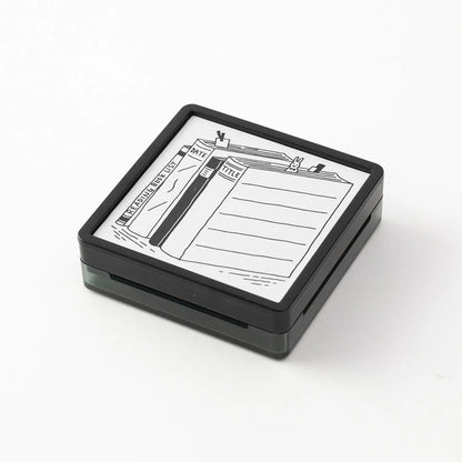 Midori Pre-Inked Paintable Stamp Pre-Inked – Book Design