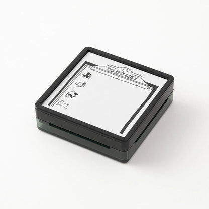 Midori Pre-Inked Paintable Stamp Pre-Inked – To Do List
