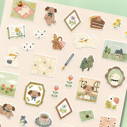 Mind Wave Stickers - Lampo - Mini - Dog and Afternoon