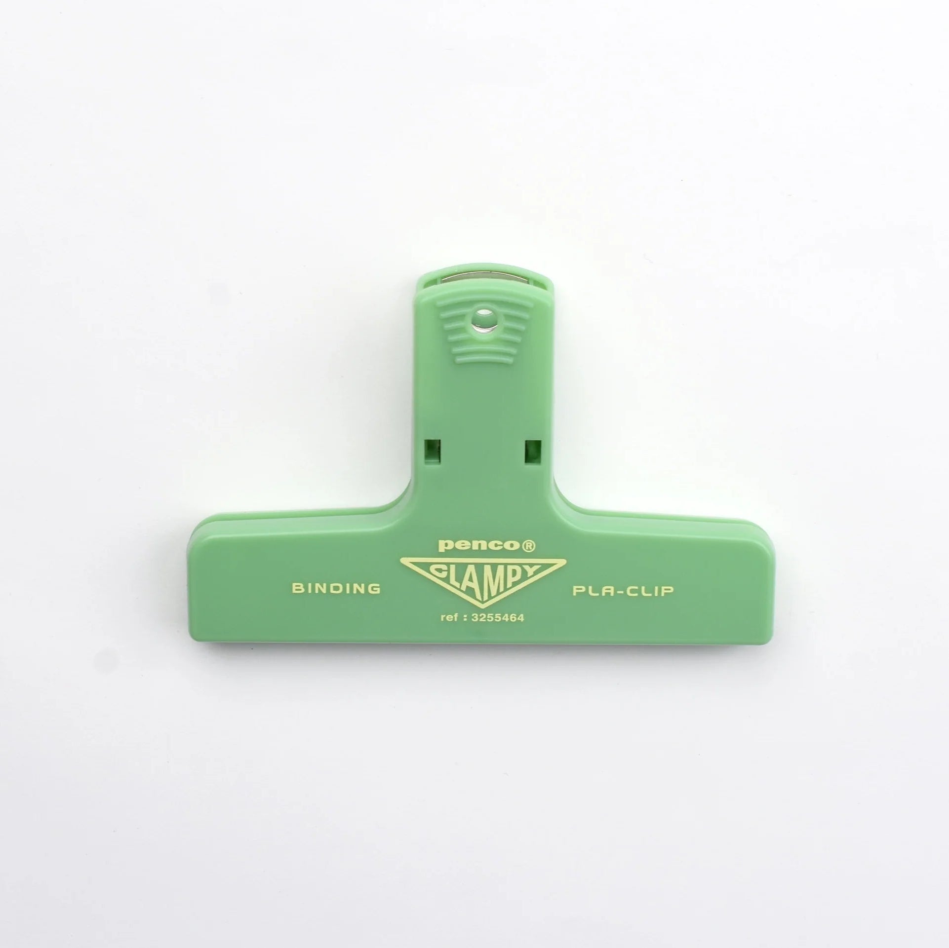 Penco Clampy Plastic Clip in Mint – Japanese stationery accessory for holding books open, sealing bags or organising papers