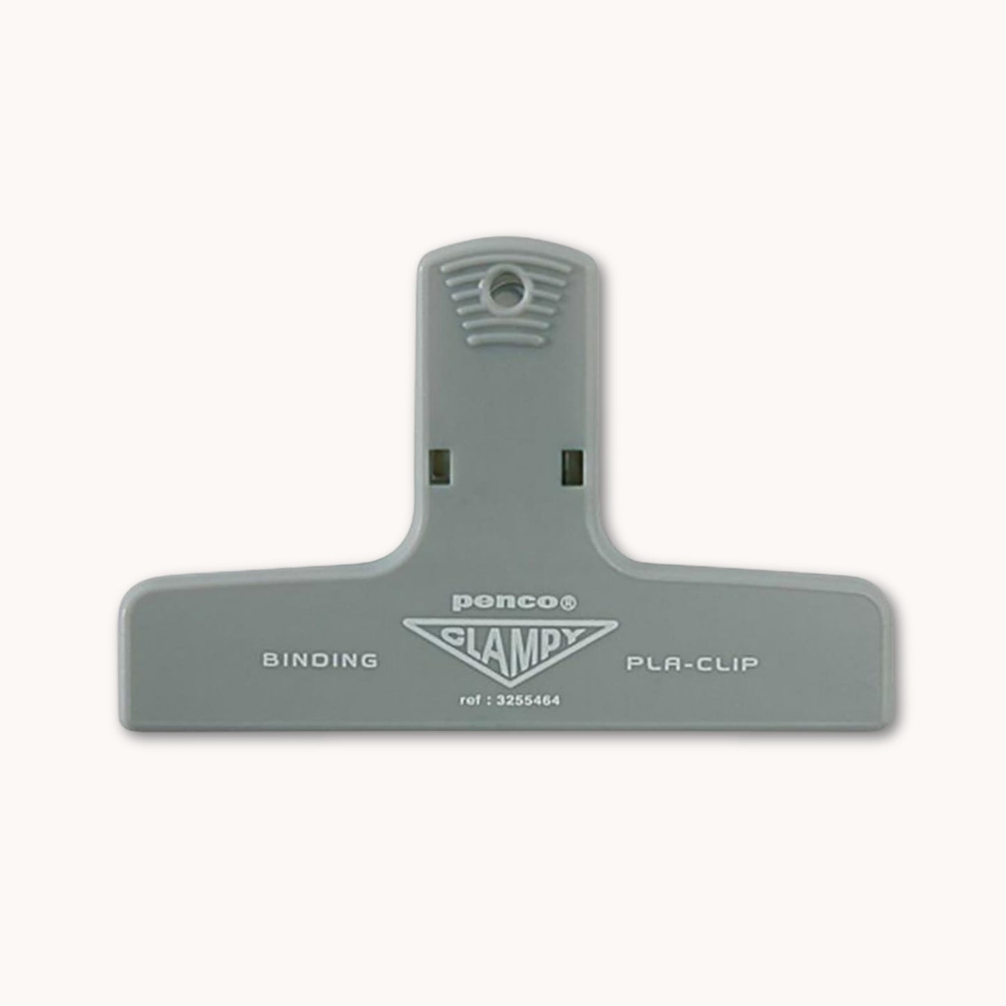 Penco grey plastic clip for papers and books