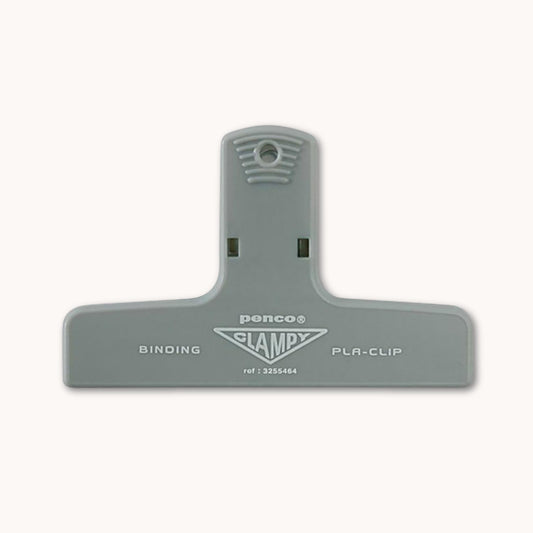 Penco grey plastic clip for papers and books