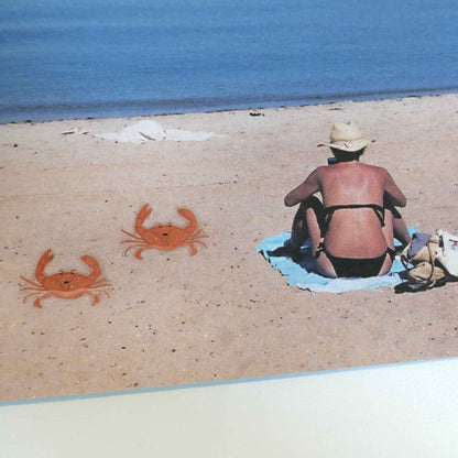 Suatelier Daily Deco Stickers Under the Sea with glossy epoxy fish, starfish, coral, seashells and ocean creatures.