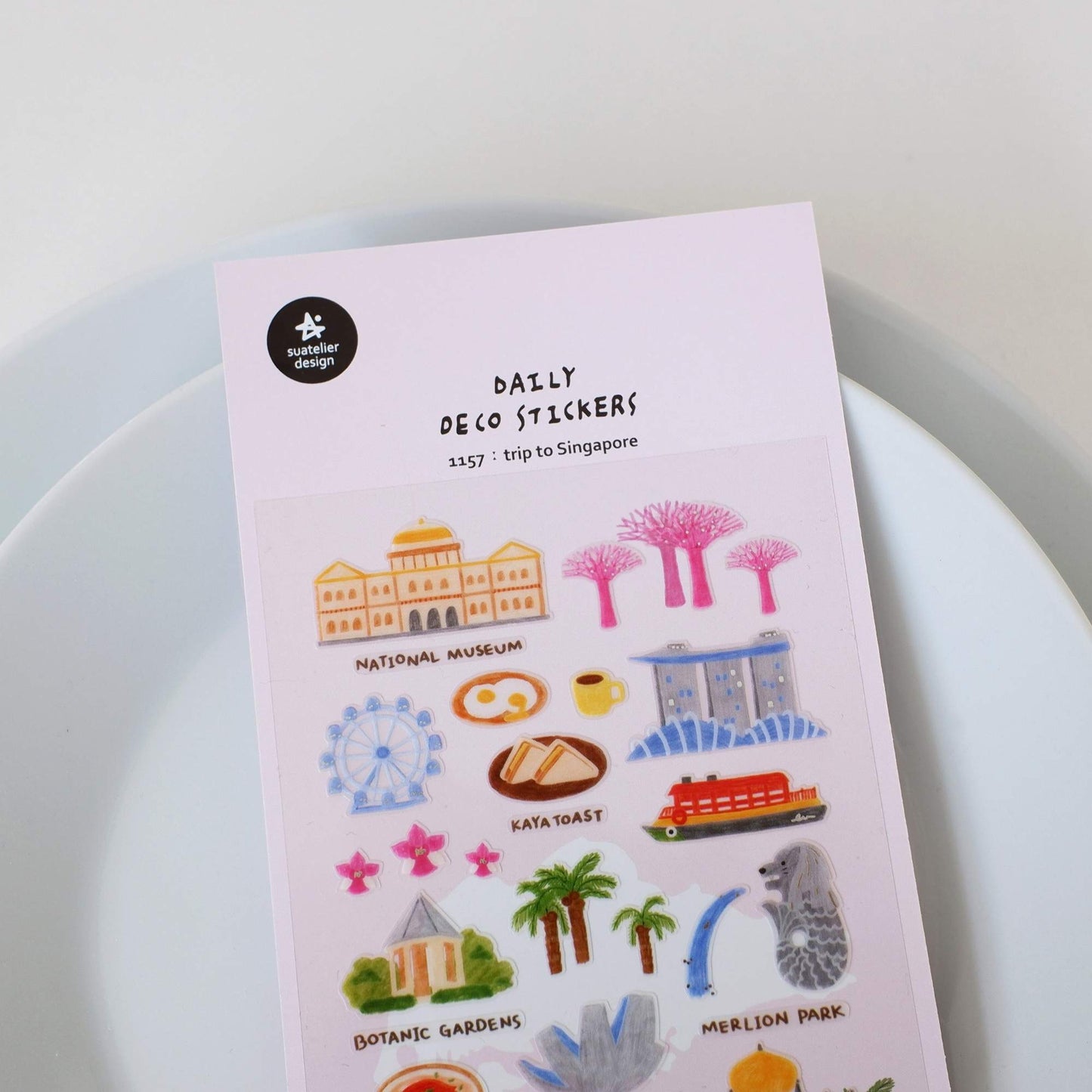 Suatelier Daily Deco Stickers – Trip to Singapore