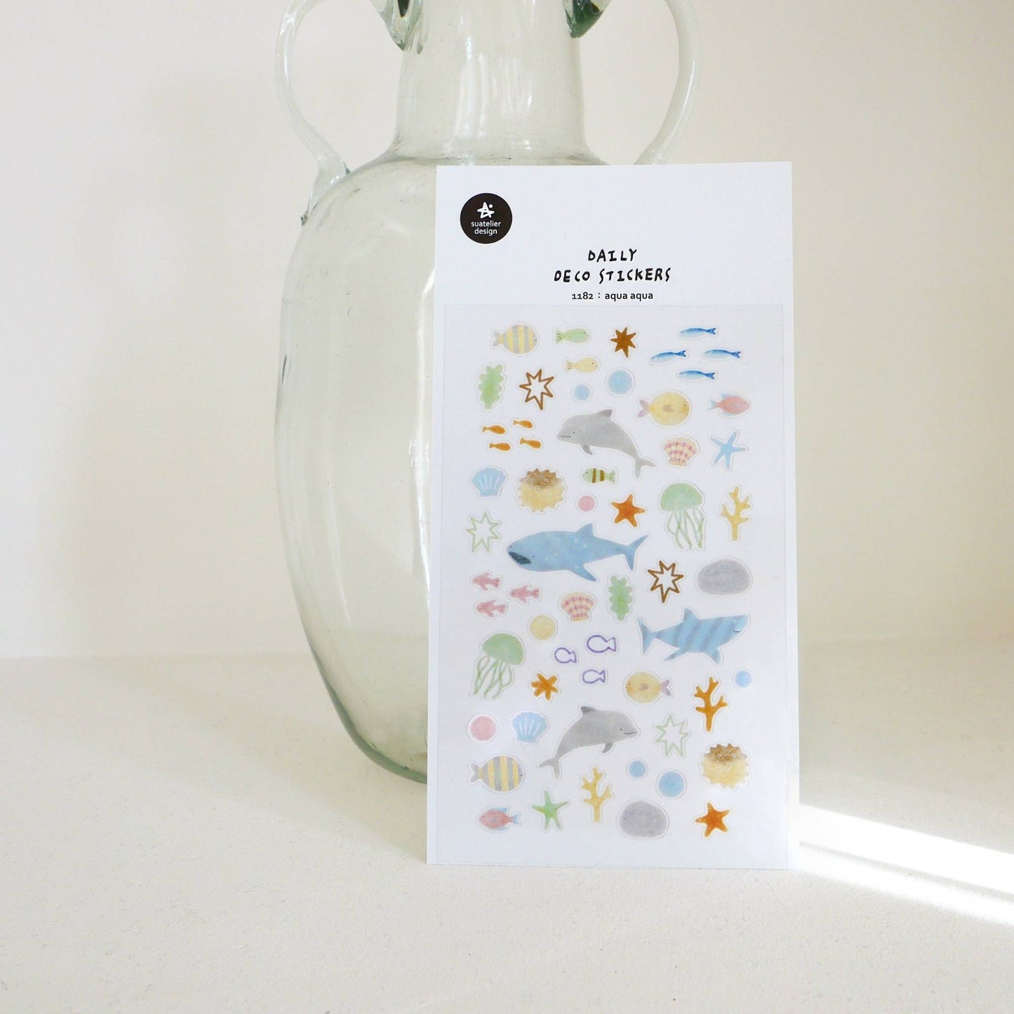 Suatelier Daily Deco Stickers – Aqua Aqua