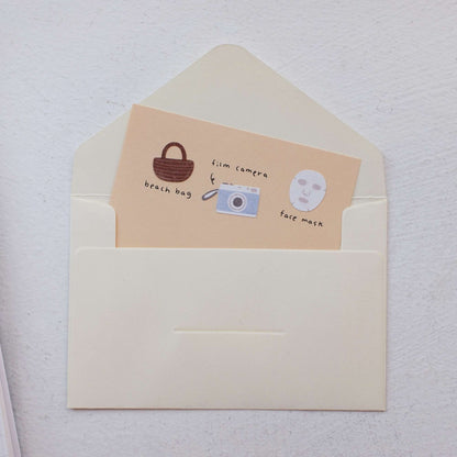 Suatelier Daily Deco Happy Journey travel themed stickers with suitcase plane passport and holiday icons