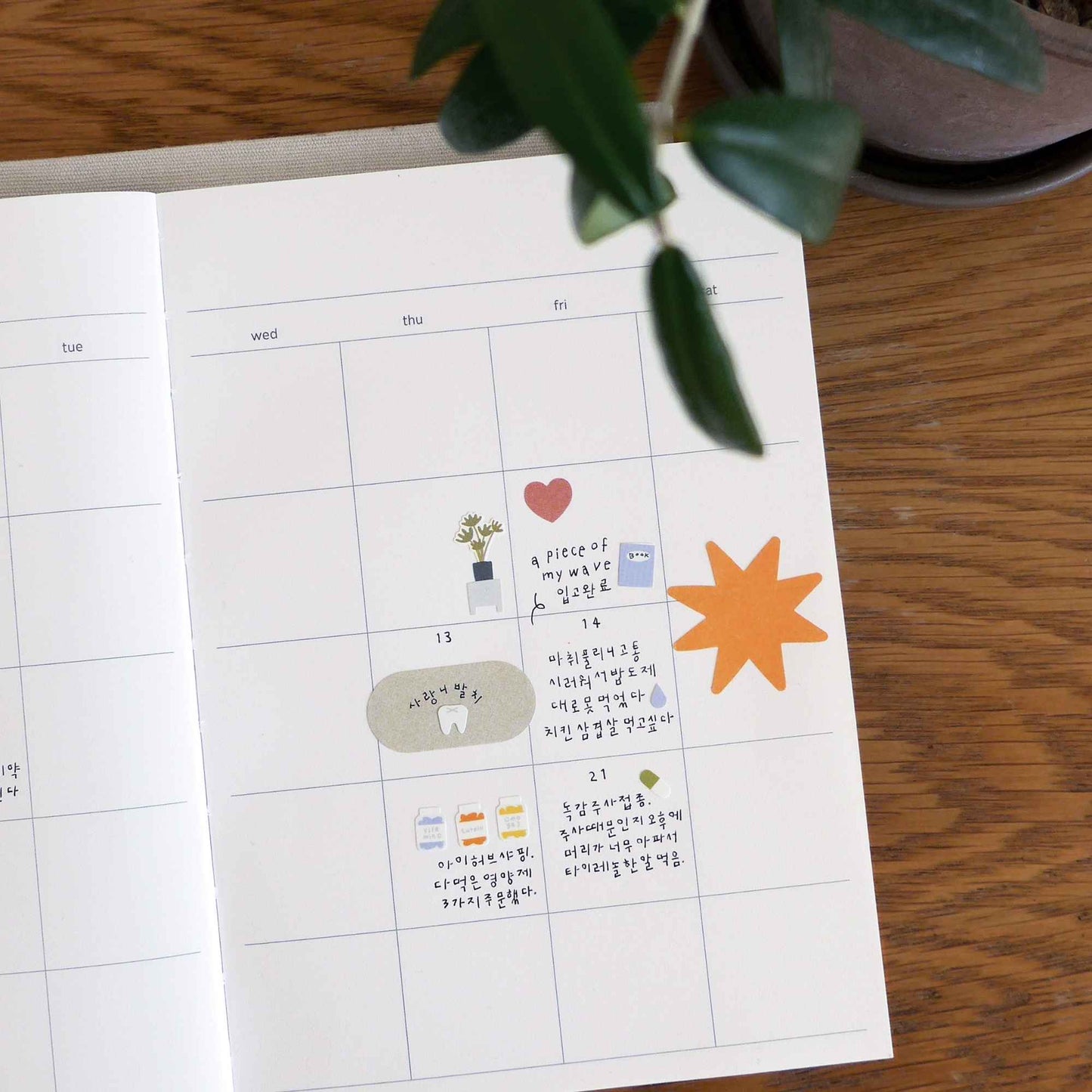 Suatelier Mini Series Stickers – Health Icons