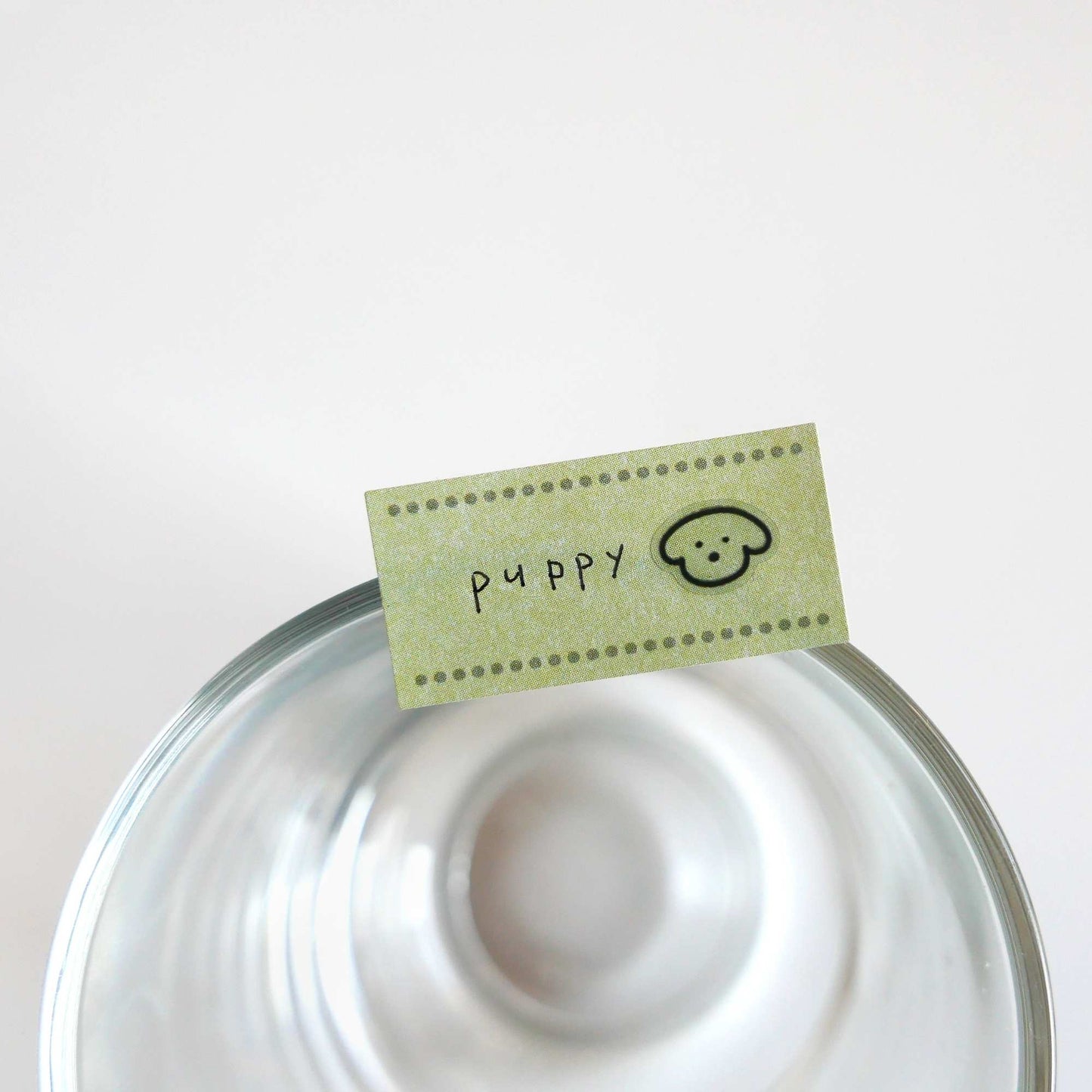 suatelier mini series puppy stickers dog icons planner stickers korean stationery