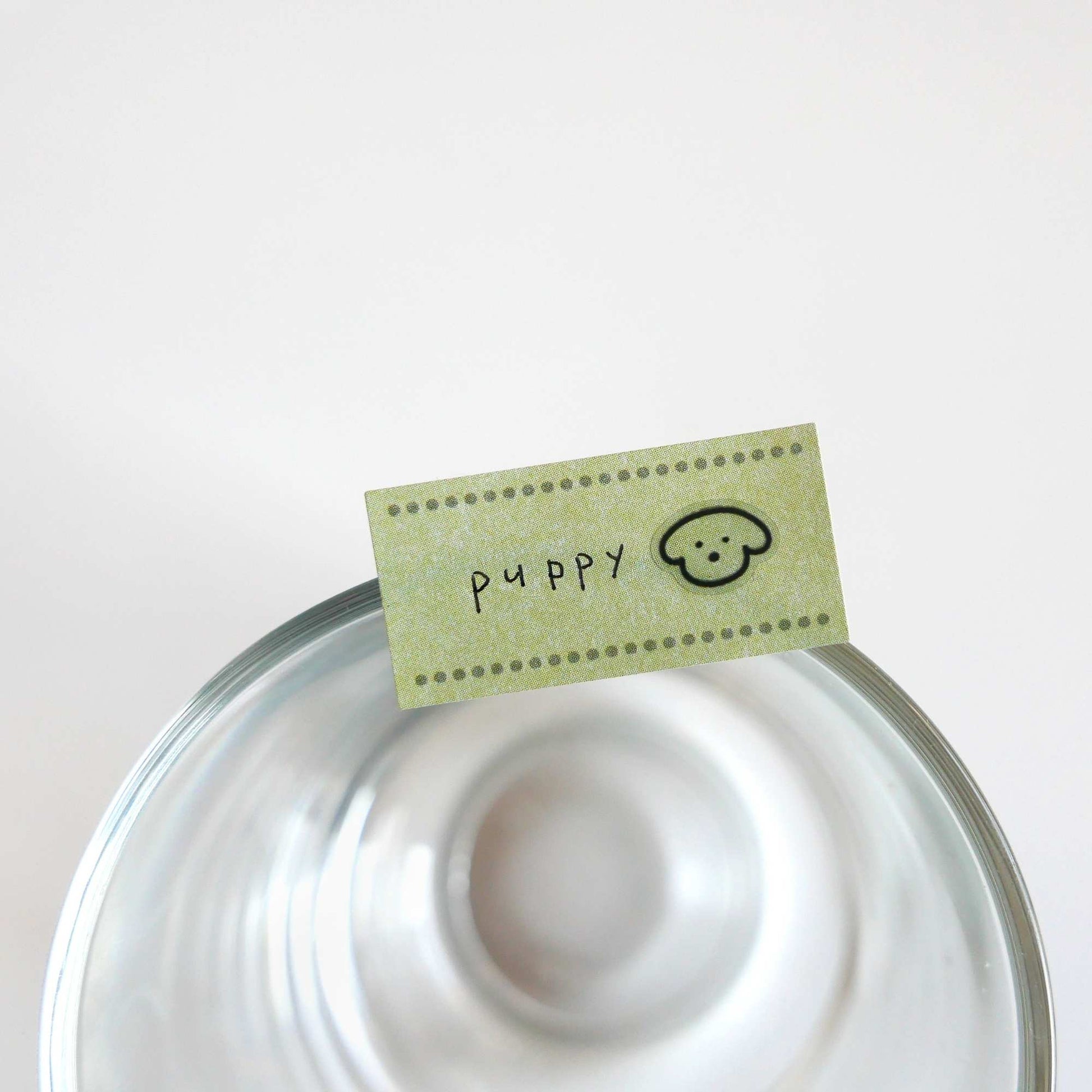 suatelier mini series puppy stickers dog icons planner stickers korean stationery