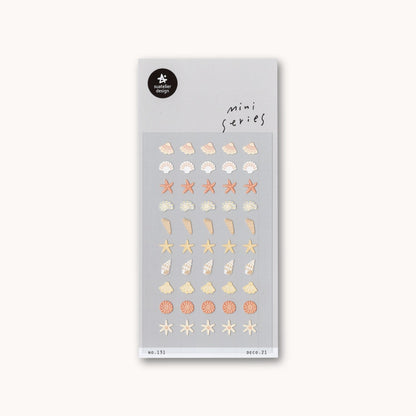 Suatelier Mini Series Stickers – Beach Shells