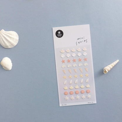 Suatelier Mini Series Stickers – Beach Shells