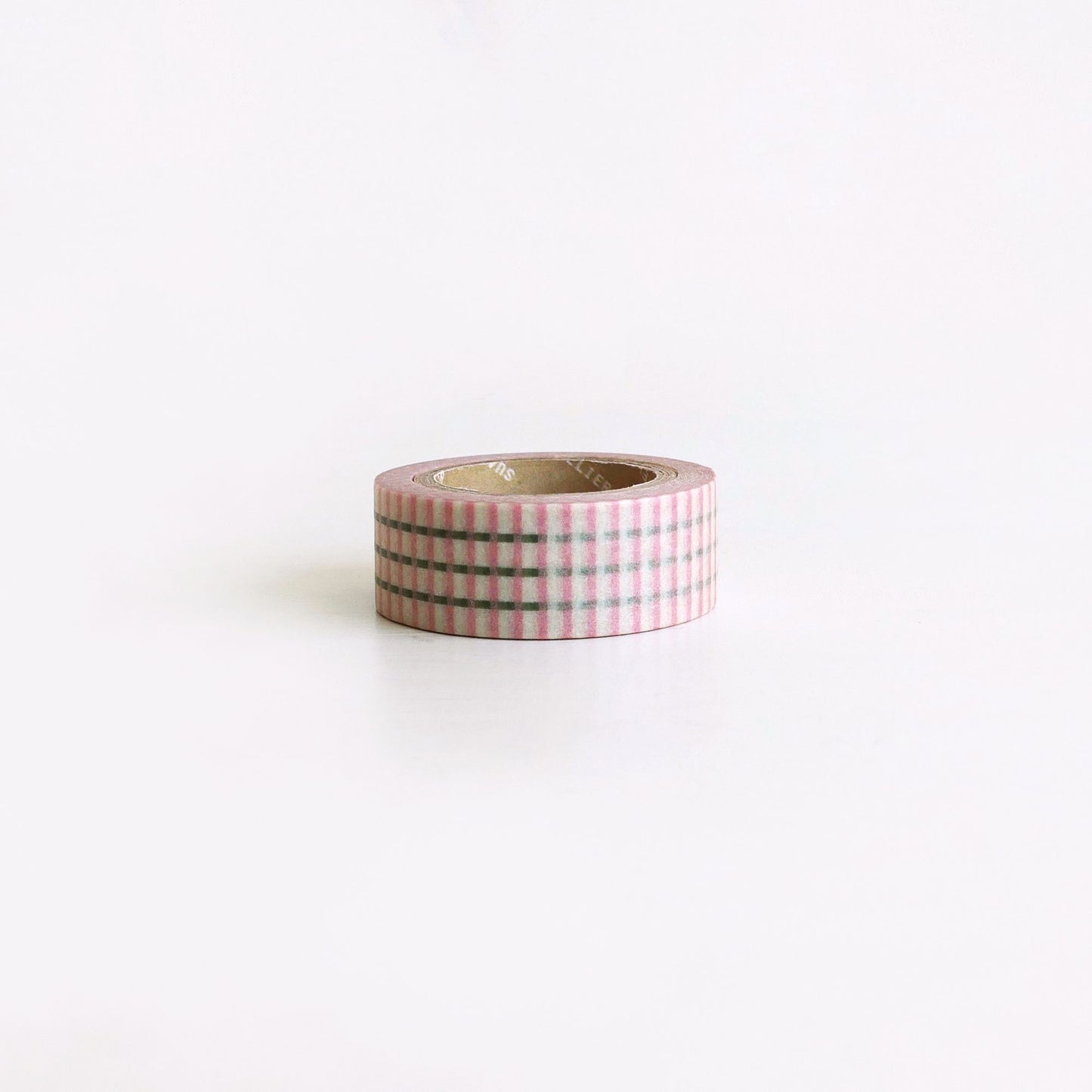 Suatelier Washi Tape – 701 | Pink Plaid