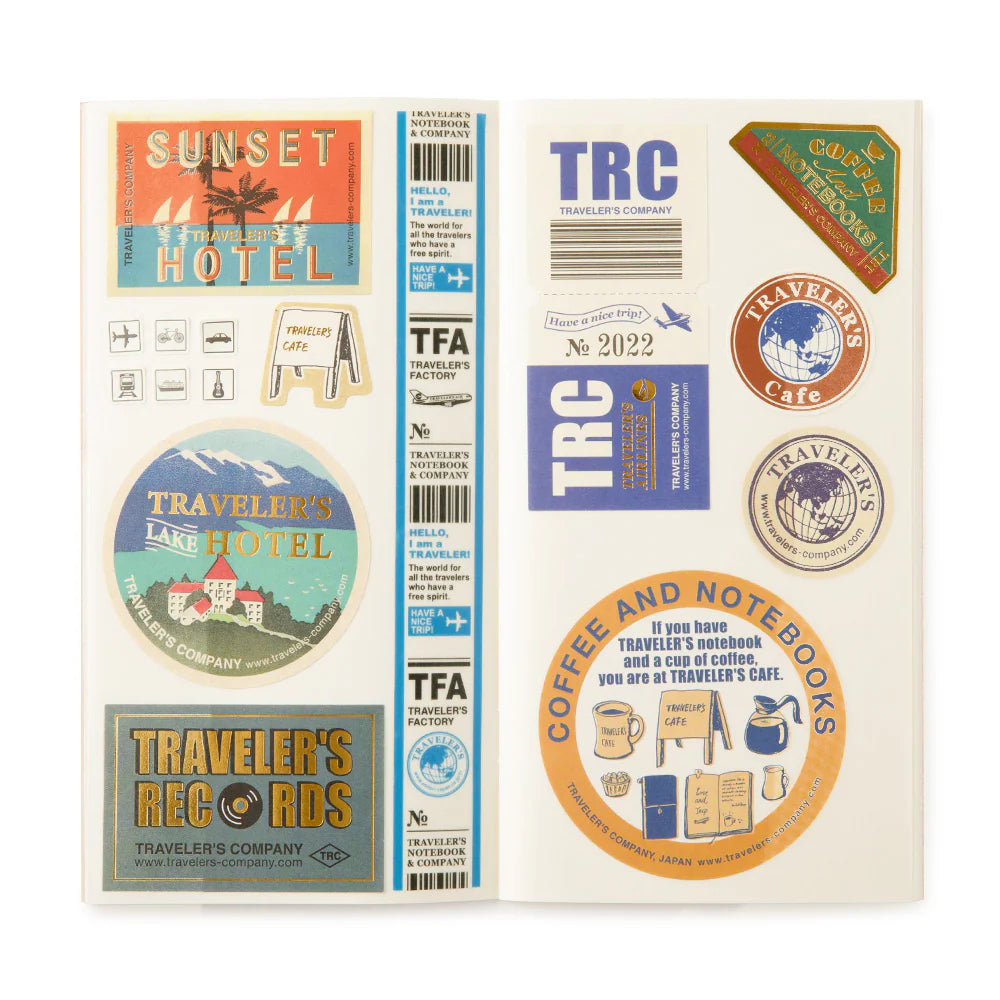 Traveler’s Company 031 Sticker Release Paper – Pink – Regular Size