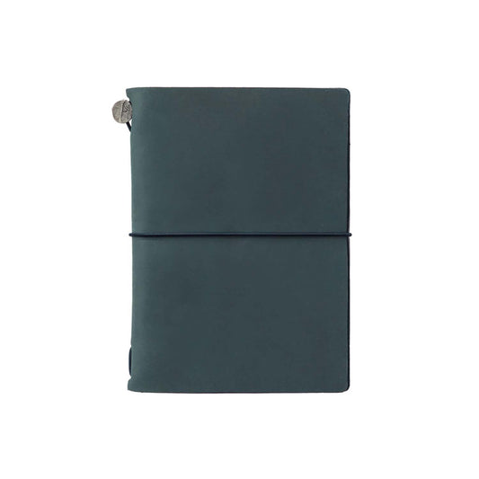 Authentic Traveler's Notebook Blue Passport Size leather cover by Traveler's Company Japan