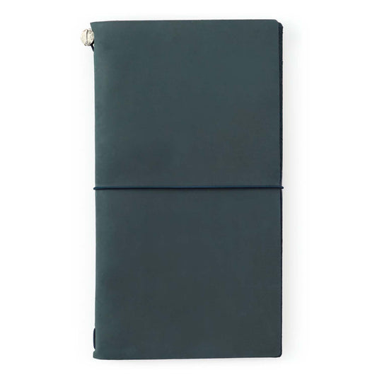 Authentic Traveler's Notebook Blue Regular Size leather cover by Traveler's Company Japan